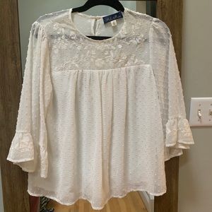 White blouse from Francesca’s